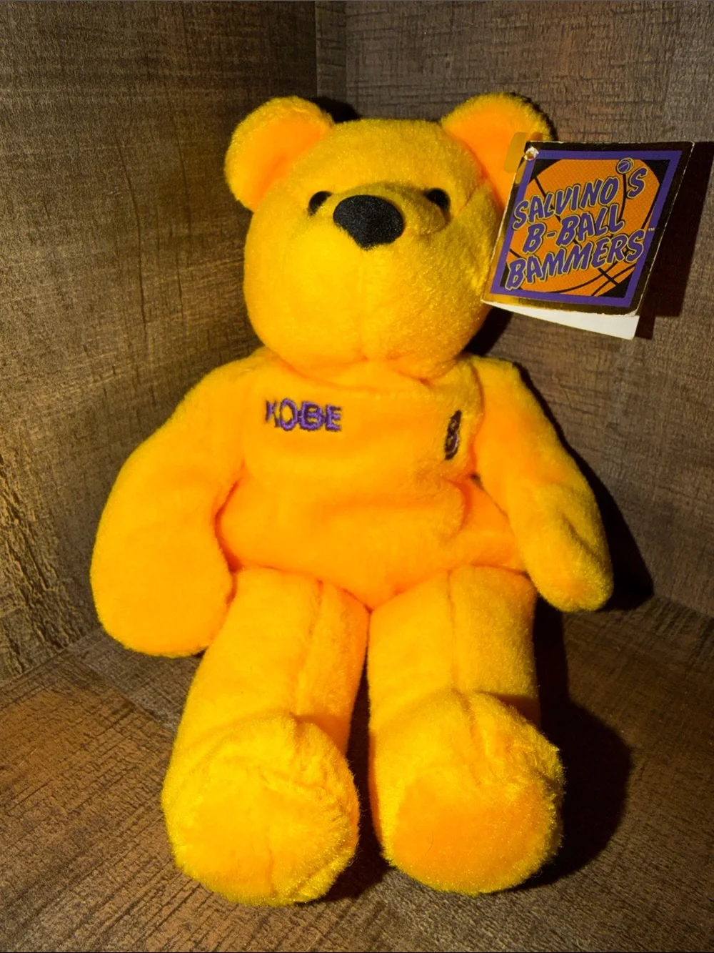 Mint Condition KOBE BRYANT #8 COLLECTIBLE BASKETBALL BEAR